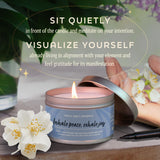MANIFEST CANDLES Ambiance lumineuse – lumière douce pour détente