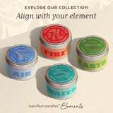 MANIFEST CANDLES Détails du bijou interne – bracelet inclus pour inspiration