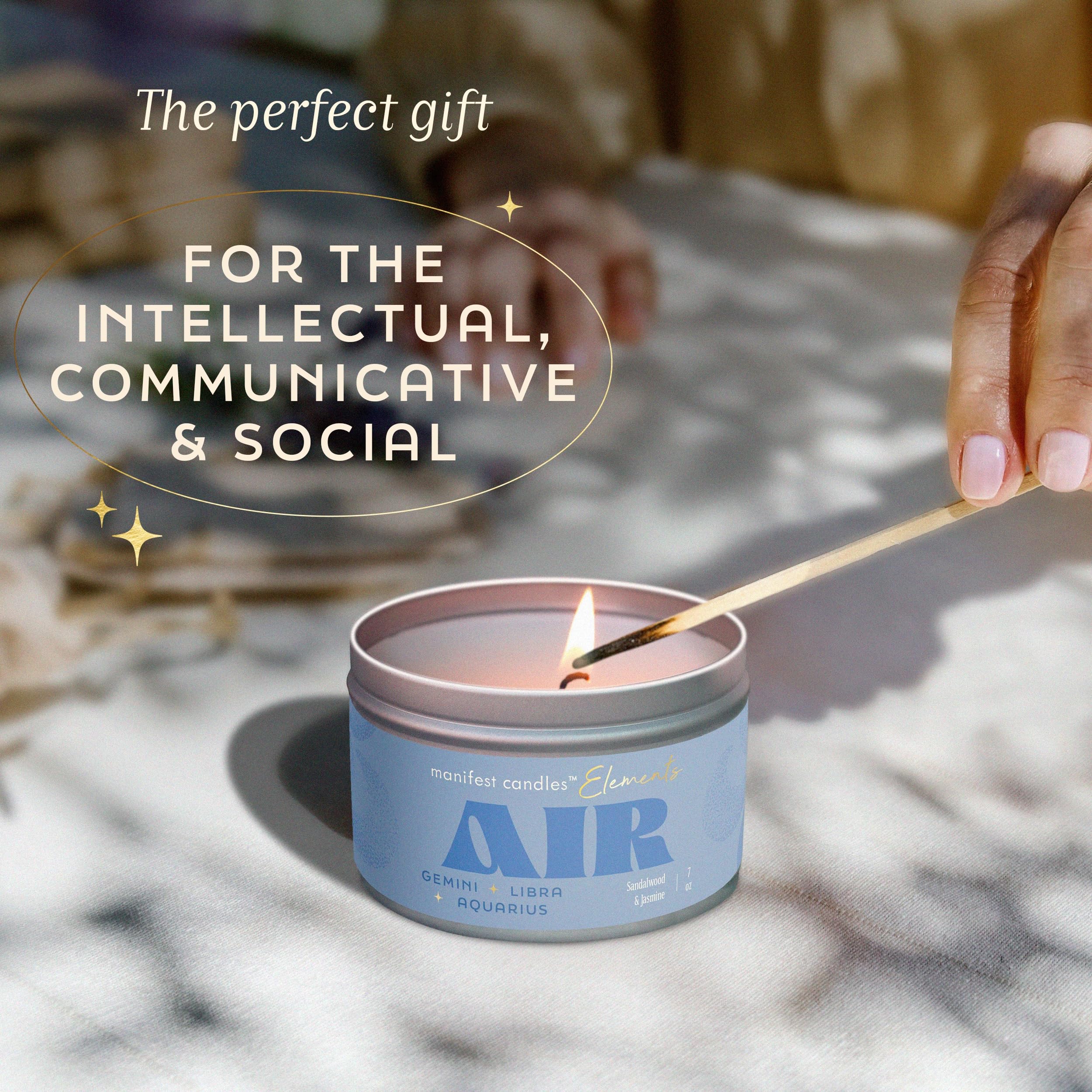 MANIFEST CANDLES Senteurs Santal et Jasmin – parfum apaisant pour rituel zen