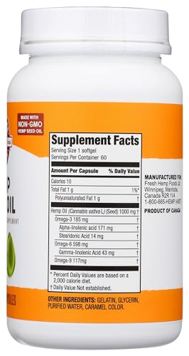 Manitoba Harvest gélules chanvre, utilisation nomade et portable pour votre routine oméga