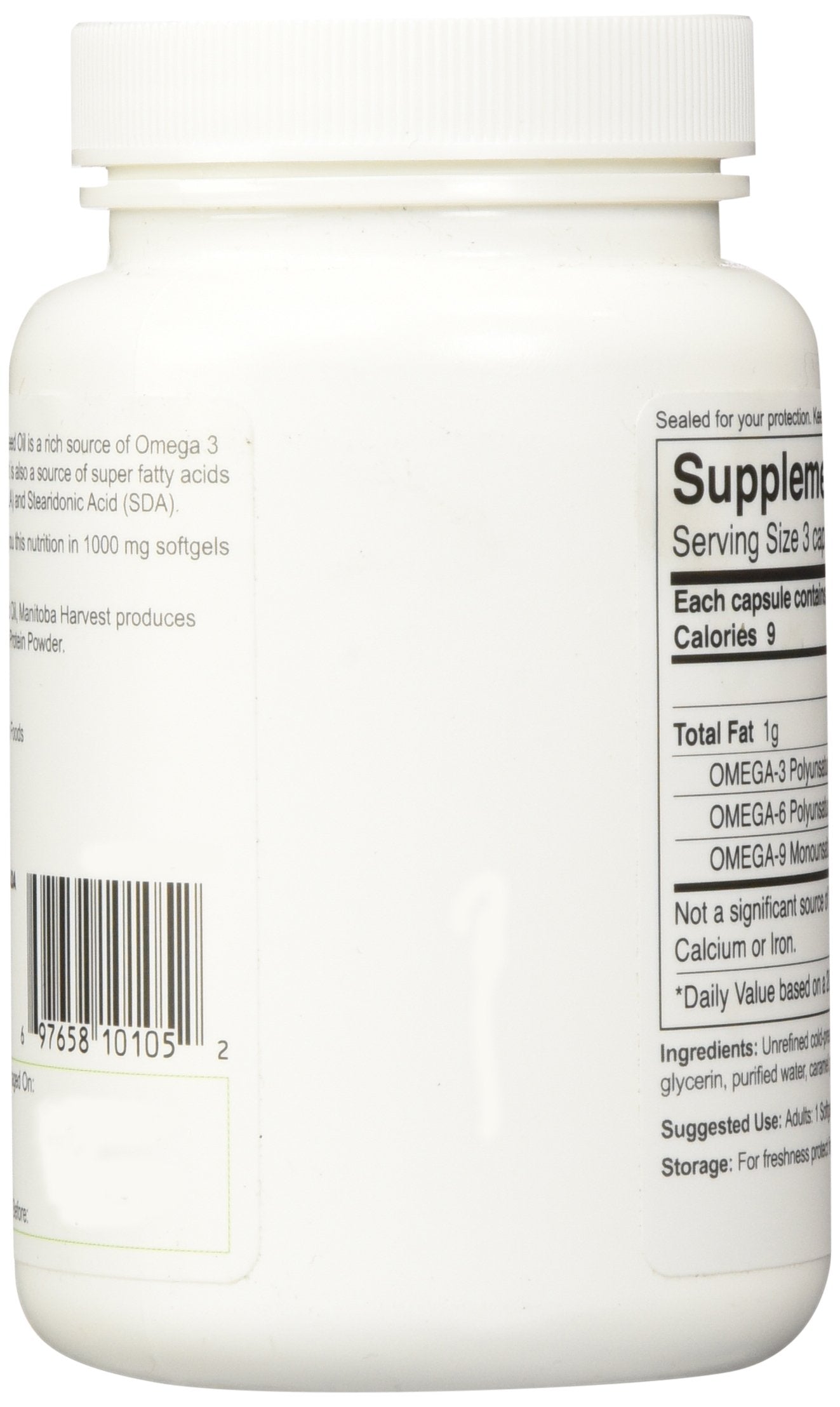 Manitoba Harvest gelules softgel dosage omega : équilibre oméga pour vos journées.