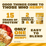Poudre sans sucre de Manitoba Harvest Hemp Yeah pour un apport protéique et équilibré