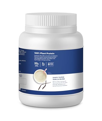 Manitoba Harvest Hemp Yeah vanille, idéal pour mode de vie actif sans compromis sur le goût.