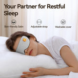Couverture amovible en satin lavable du masque Manna Joy pour hygiène
