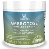 Mannatech Ambrotose Complex, poudre Manapol et aloé, soutient l’immunité potentielle.