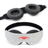 Masque Manta Slim, coupes oculaires, occultation complète pour un repos profond même en lumière.