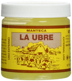 Manteca La Original La Ubre — bouteille apaisement pour douleurs musculaires temporaires et articulaires.