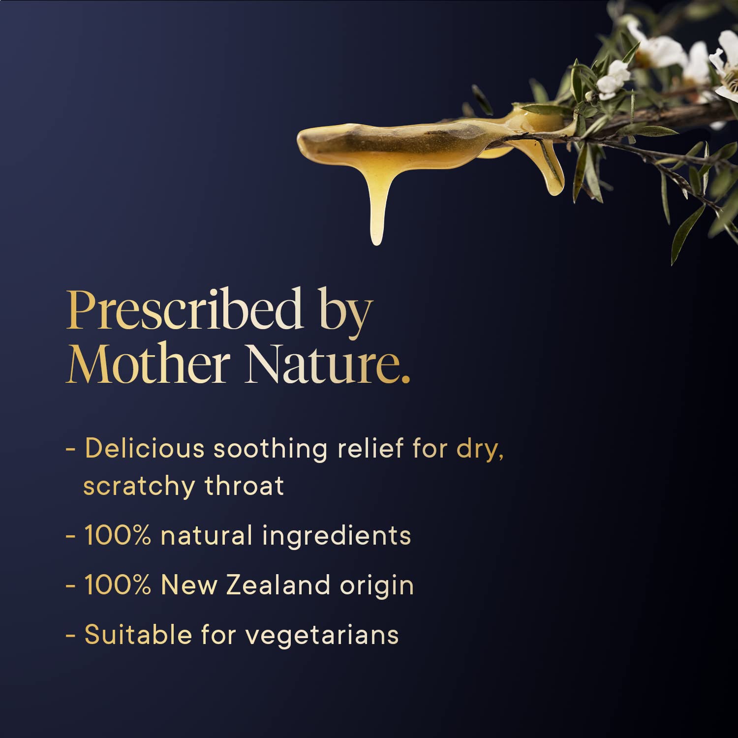 Pastille citron Manuka Health tenue en main