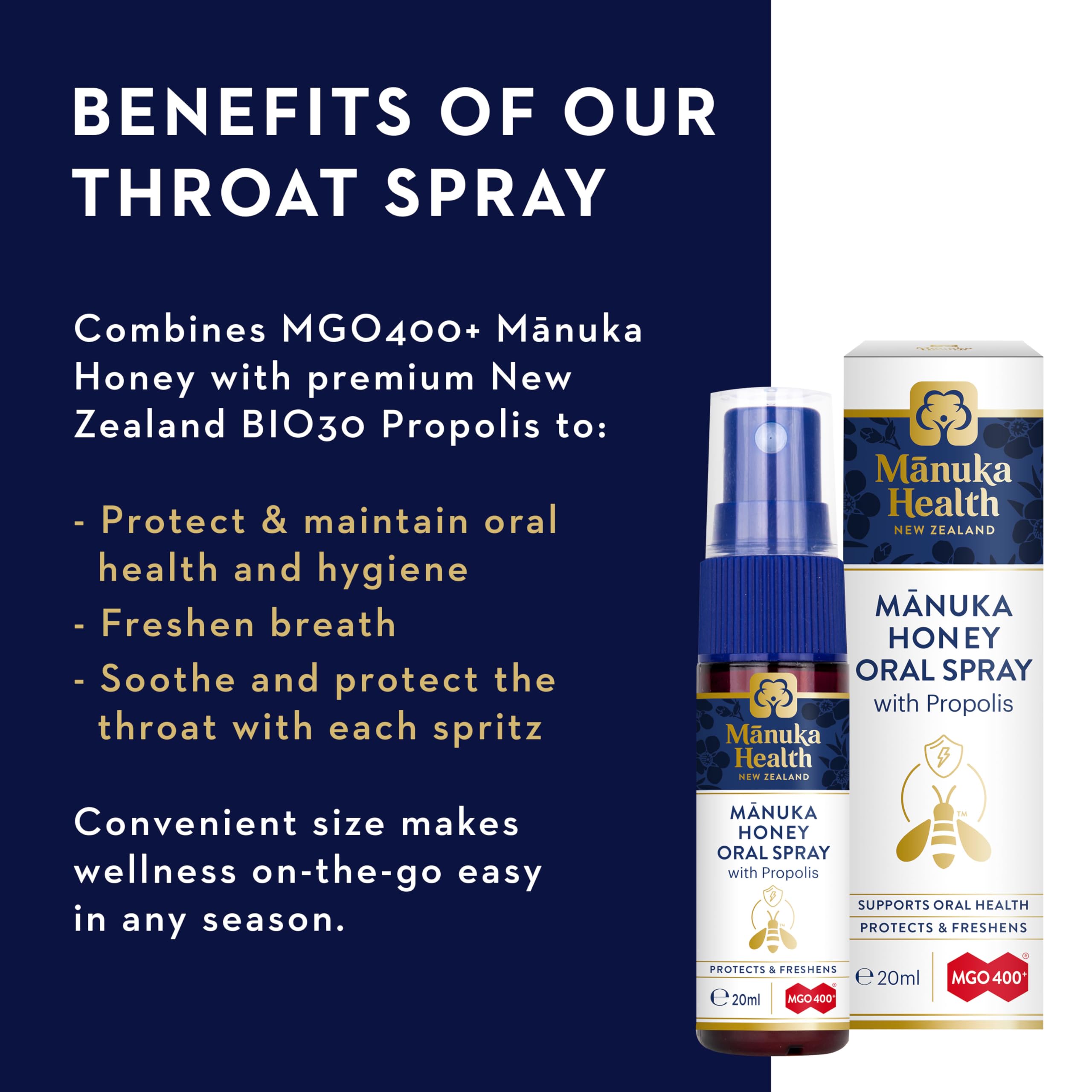Propolis néo-zélandais, protecteur naturel pour le confort quotidien.