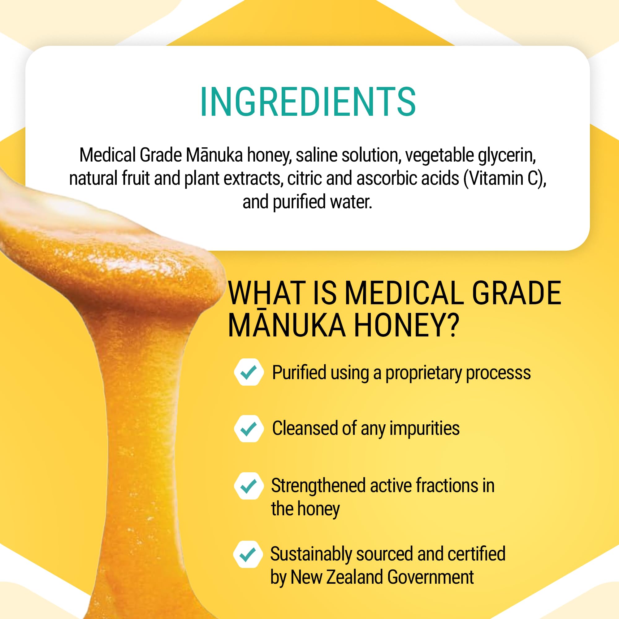 ManukaGuard Deep Allercleanse, contenu-miel-naturel, antibactérien pour nettoyer les voies nasales.