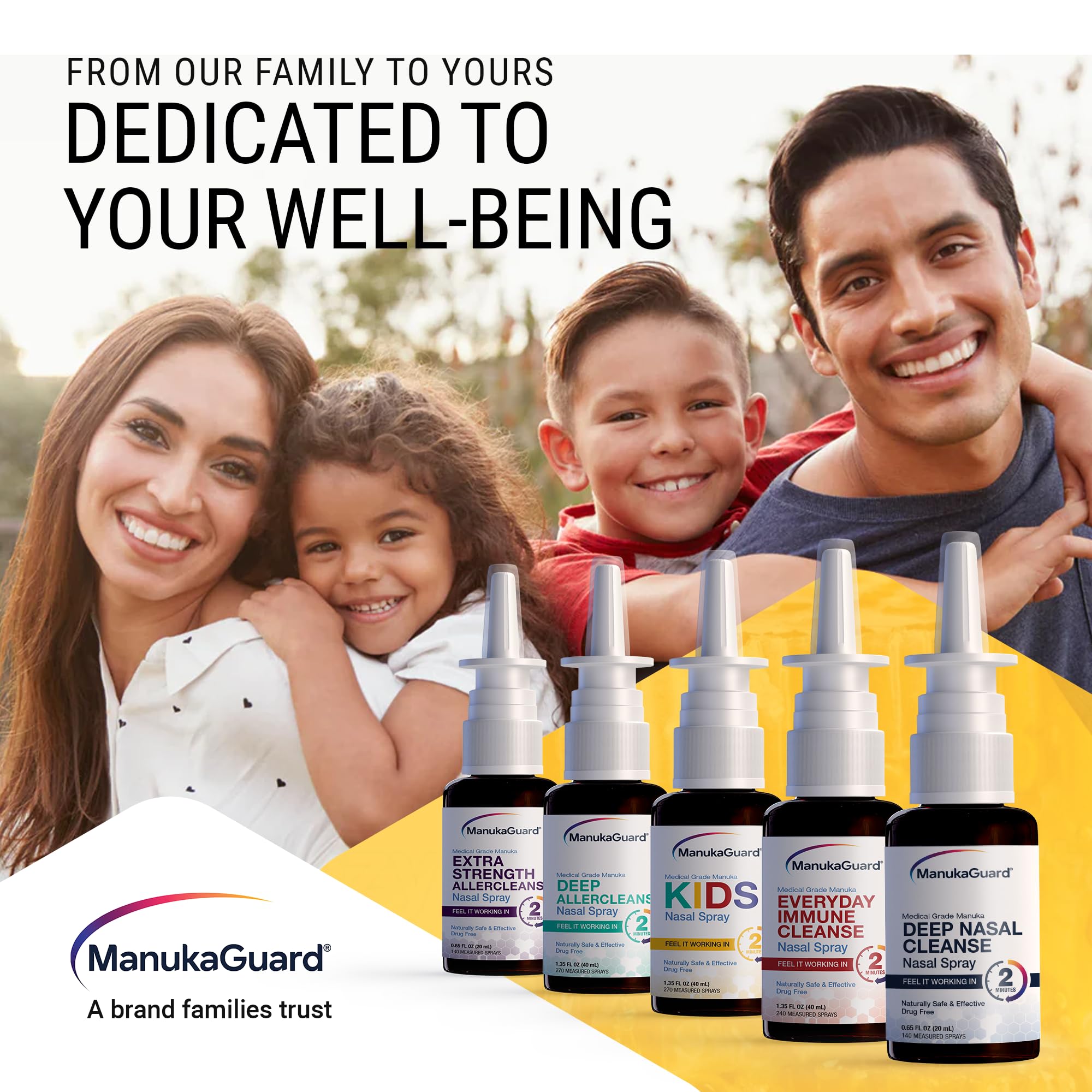 ManukaGuard Deep Allercleanse, utilisation simple et régulière pour un confort nasal quotidien.