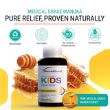 ManukaGuard Kids Spray nasal, embout fin pour une application en douceur.
