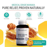 ManukaGuard spray nasal – nettoyage en douceur des voies nasales.