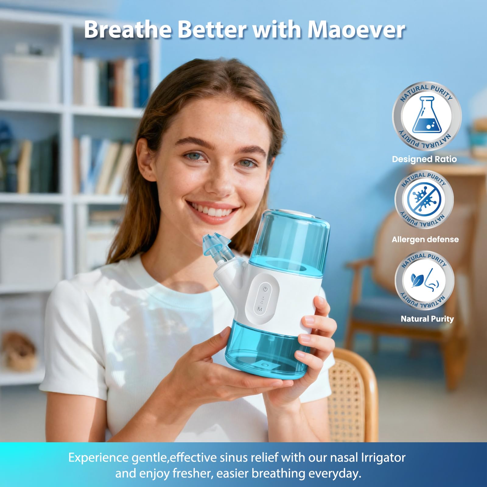MAOEVER batterie rechargeable USB-C pour utilisation nomade.
