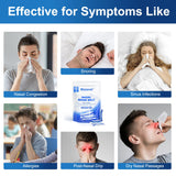 Bouteille lavage nasal MAOEVER: optionnelle pour plus de confort.