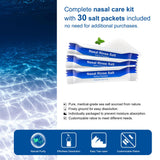 MAOEVER Sachets salins pré-dosés pour rinçage isotonique pratique.