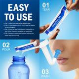 MAOEVER Neti Pot compact et léger pour le sac et déplacement.