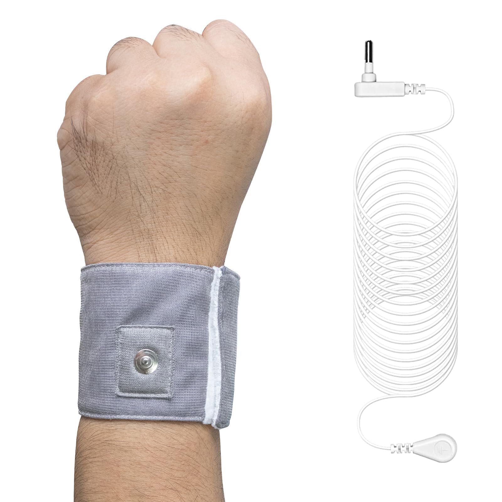 Bracelet MAOOHON mise à terre sur poignet, confort quotidien et énergie potentielle.
