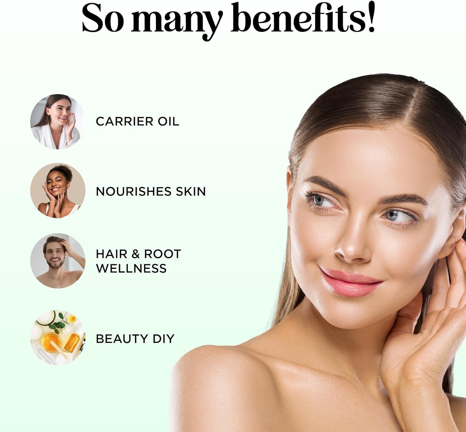 Maple Holistics Avocat Huile – soin du visage quotidien pour peau douce et hydratée.