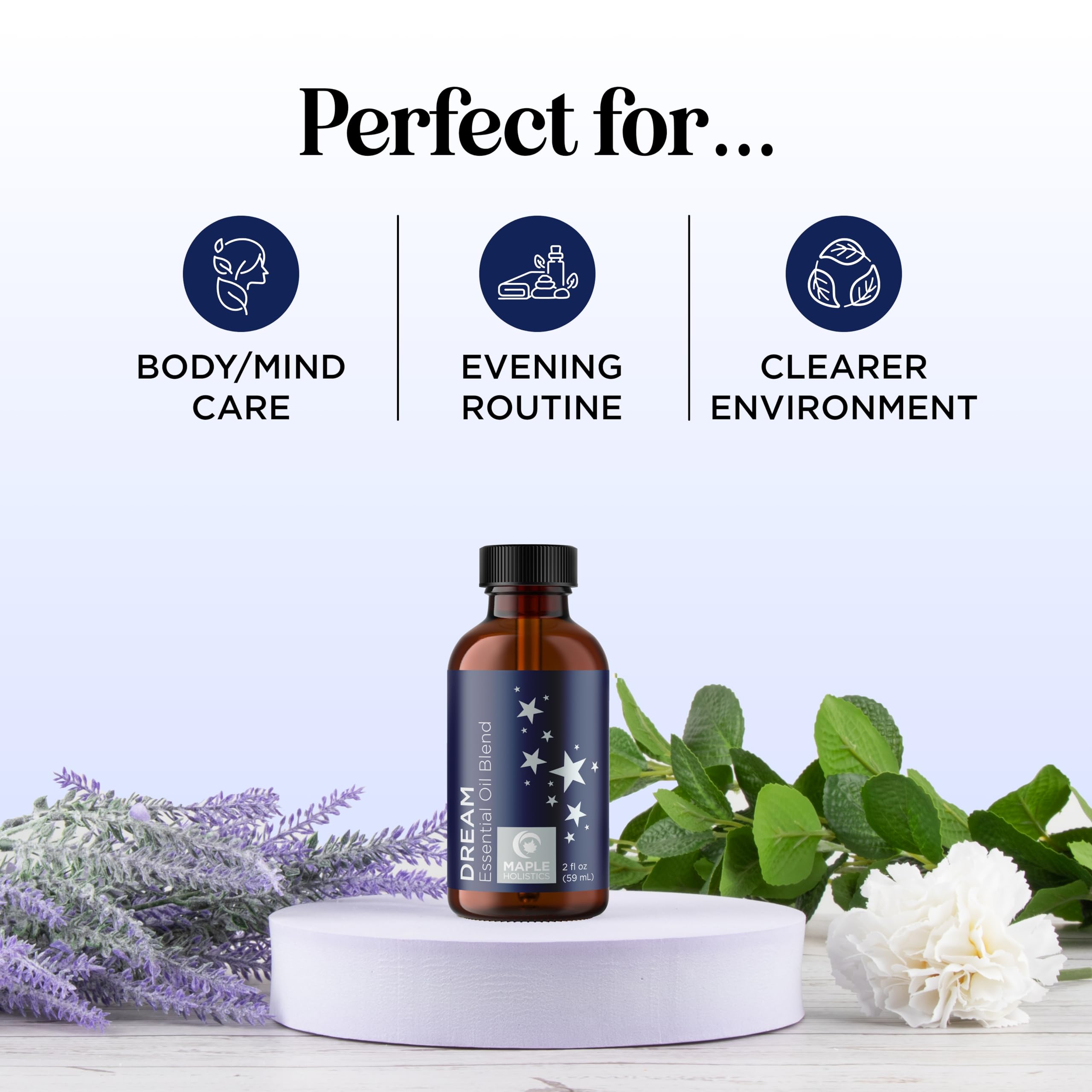 Maple Holistics camomille romaine diffuseur d'huiles ambiance relaxante
