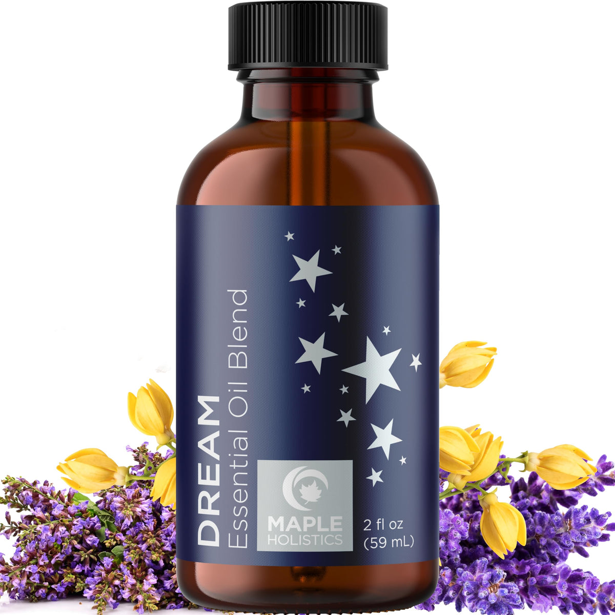 Maple Holistics Dream diffuseur et mélange d'huiles pour sommeil paisible
