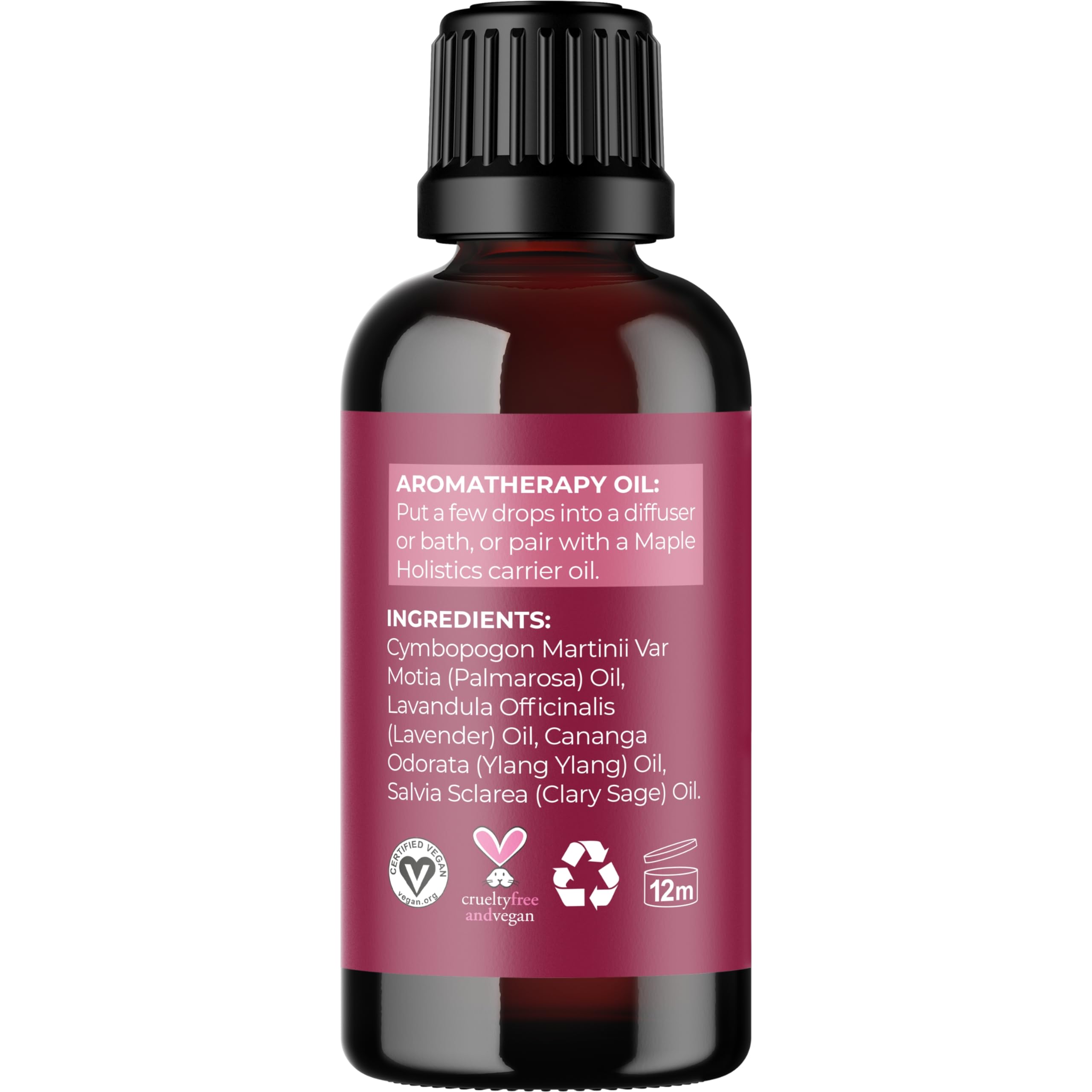 Maple Holistics Entice: diffusion clary-sage, équilibre et chaleur délicate