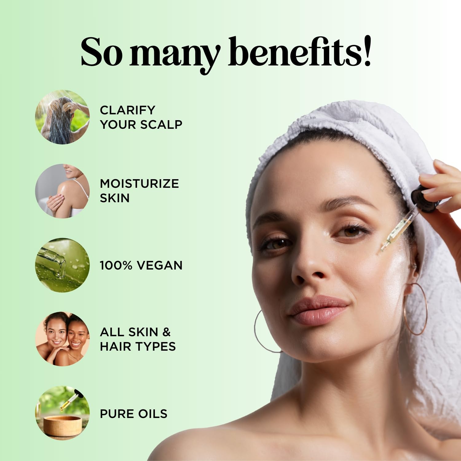 Maple Holistics huile arbre à thé cheveux diluée pour brillance et vitalité.