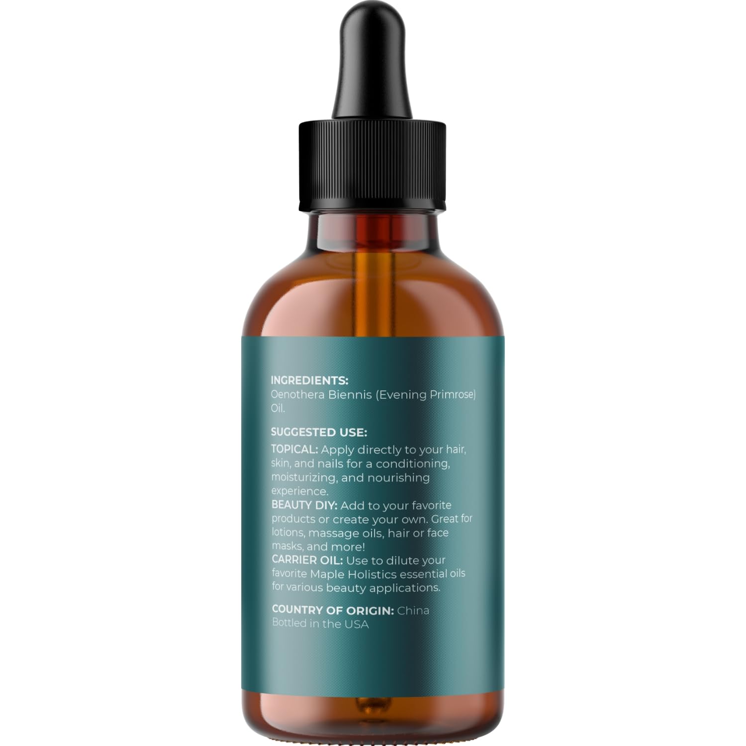 Maple Holistics huile d'onagre anti-âge pour une hydratation ciblée.