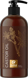Maple Holistics huile de ricin, bouteille pour le corps, hydratation naturelle.