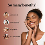 Maple Holistics soin-cheveux, huile de ricin pour cheveux plus forts et brillants.