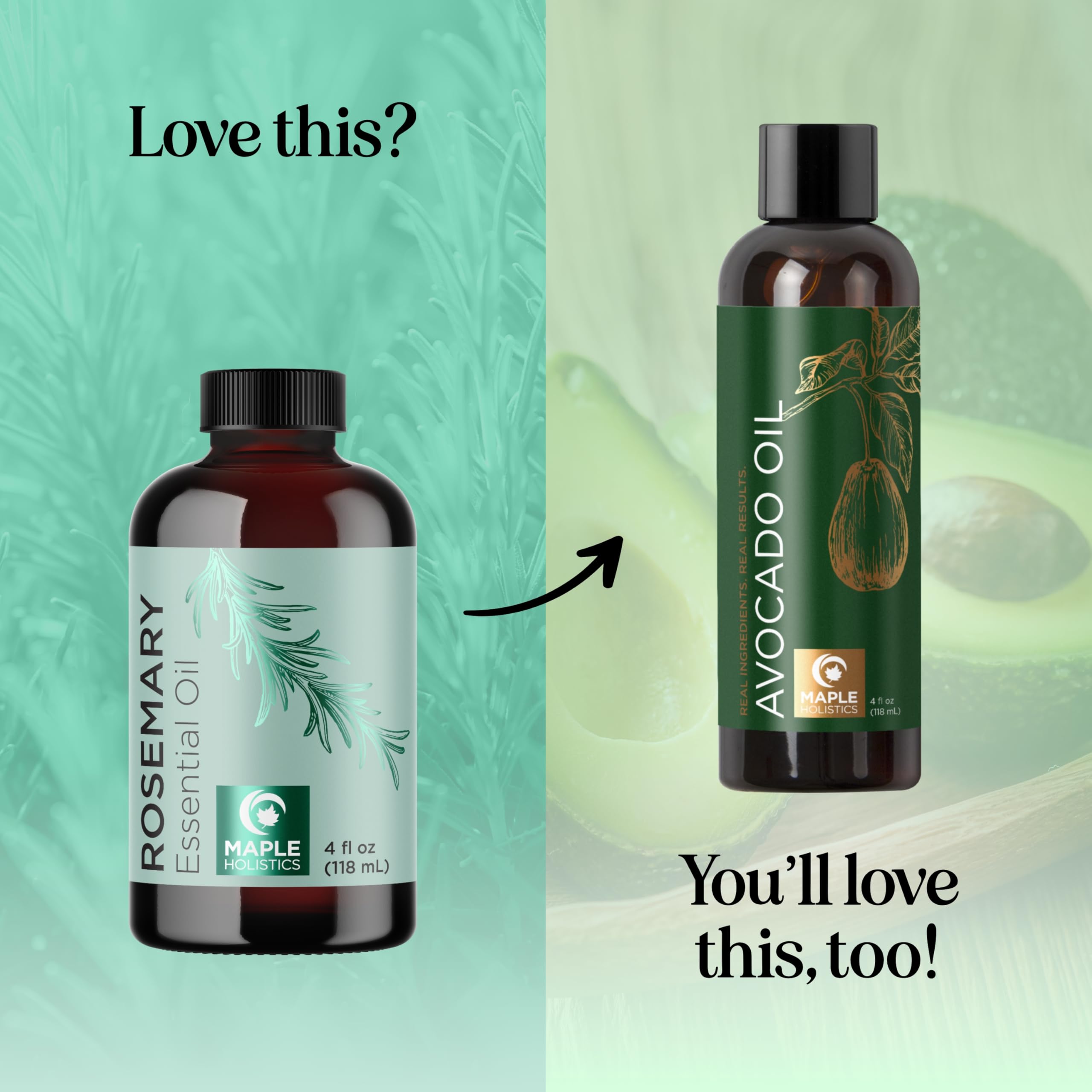 Ajout au shampoing naturel avec huile essentielle romarin Maple Holistics