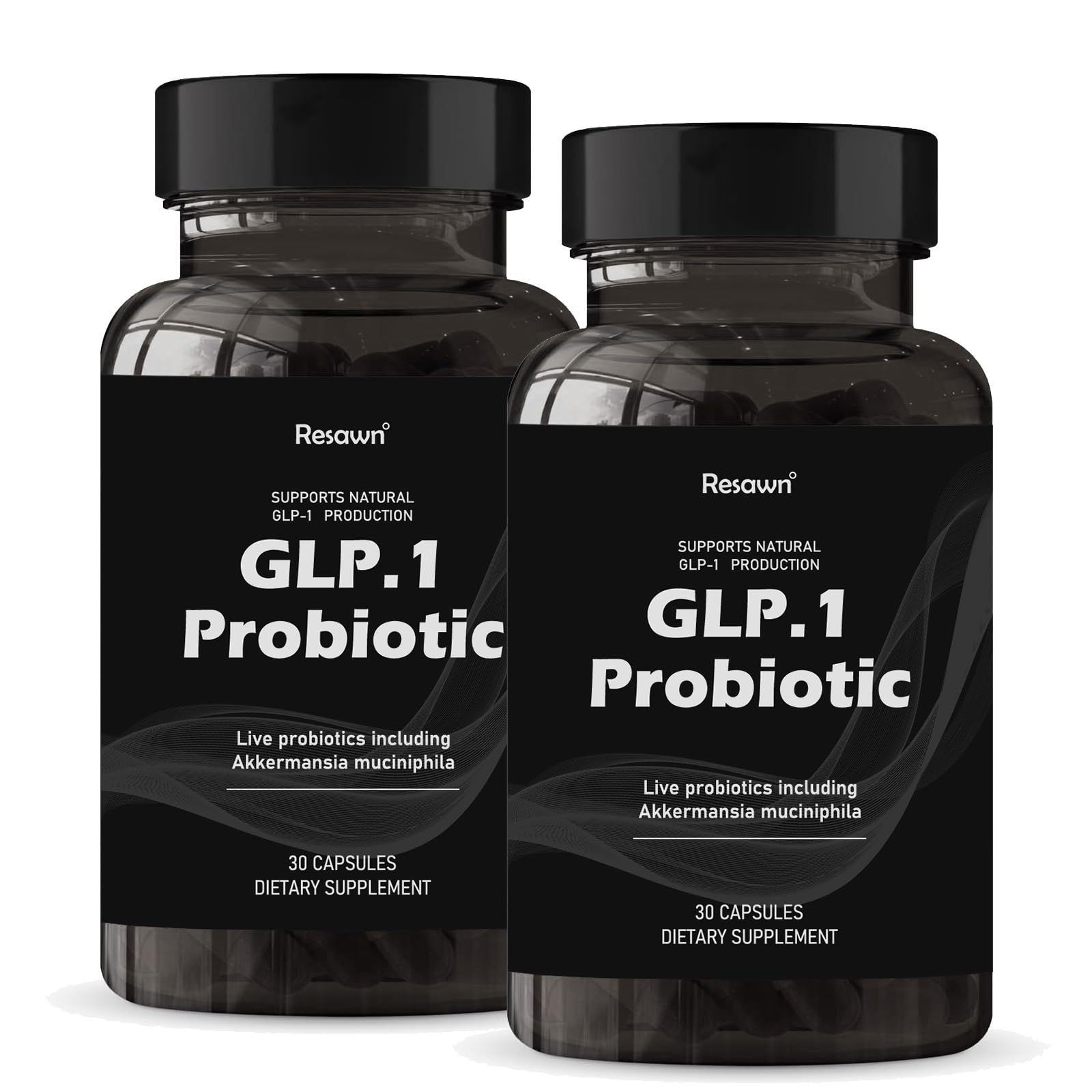 MAPUG GLP-1 Probiotic, bouteille 30 capsules, soutien digestif et satiété possibles.