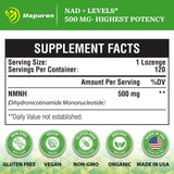 Pastilles NMNH Mapurwn, texture douce favorisant concentration et vitalité.