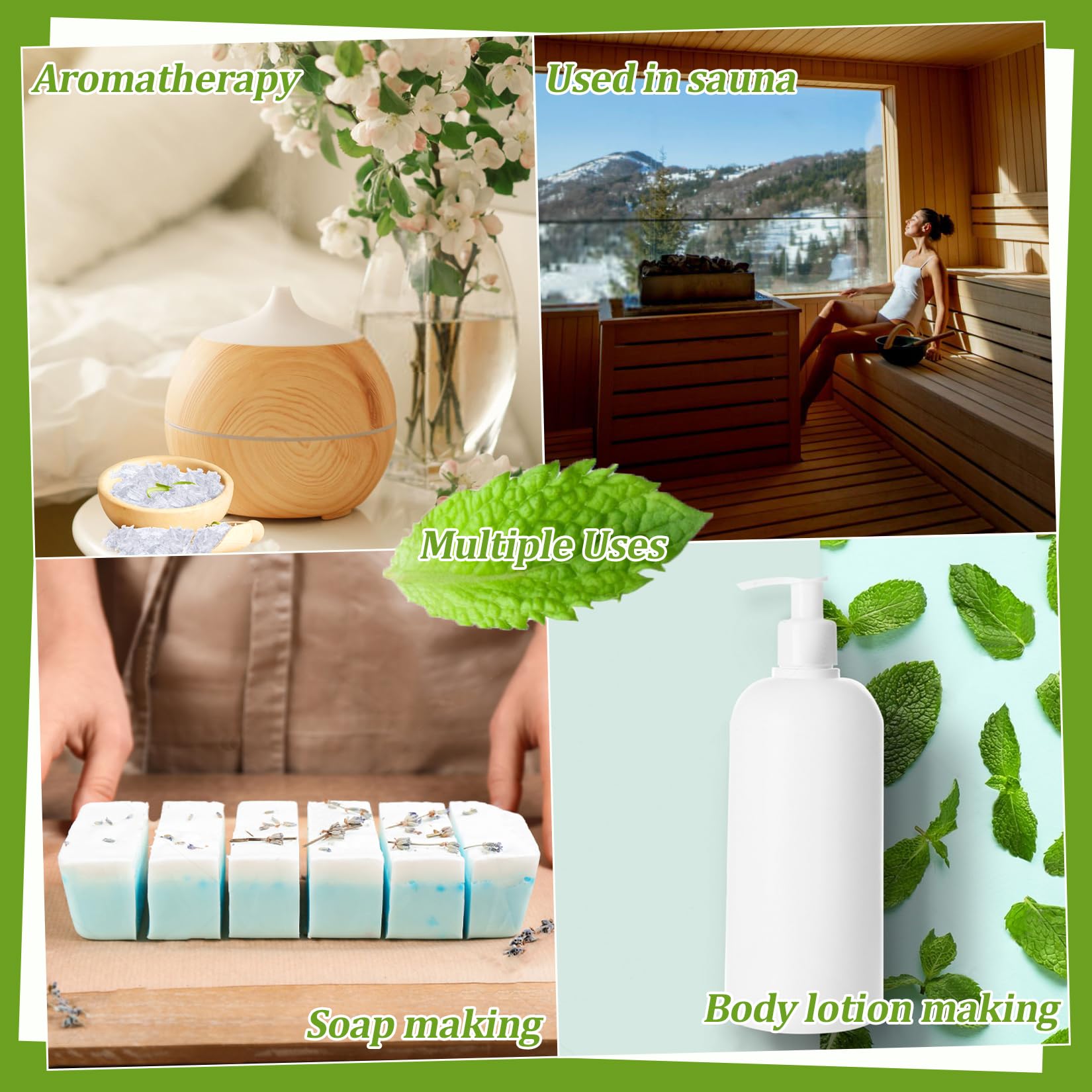 Formulation de produits de soin avec cristaux menthol MAQIHAN.