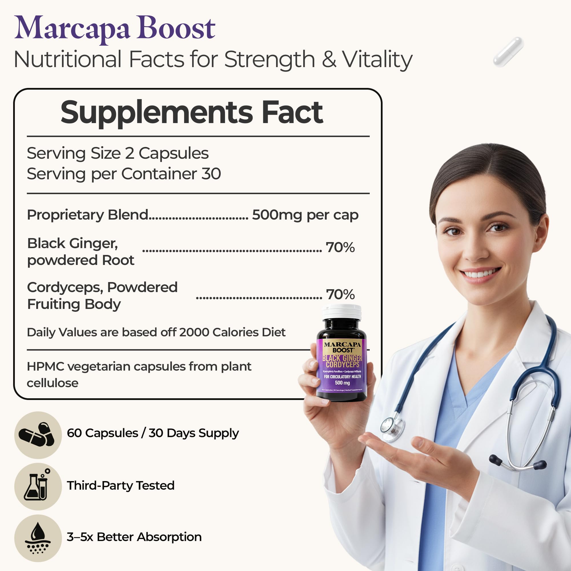 Marcapa Boost : flexibilite des articulations pour mouvements fluides.