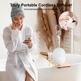 Marchred diffuseur à 7 couleurs LED, crée une atmosphère chaleureuse et relaxante.