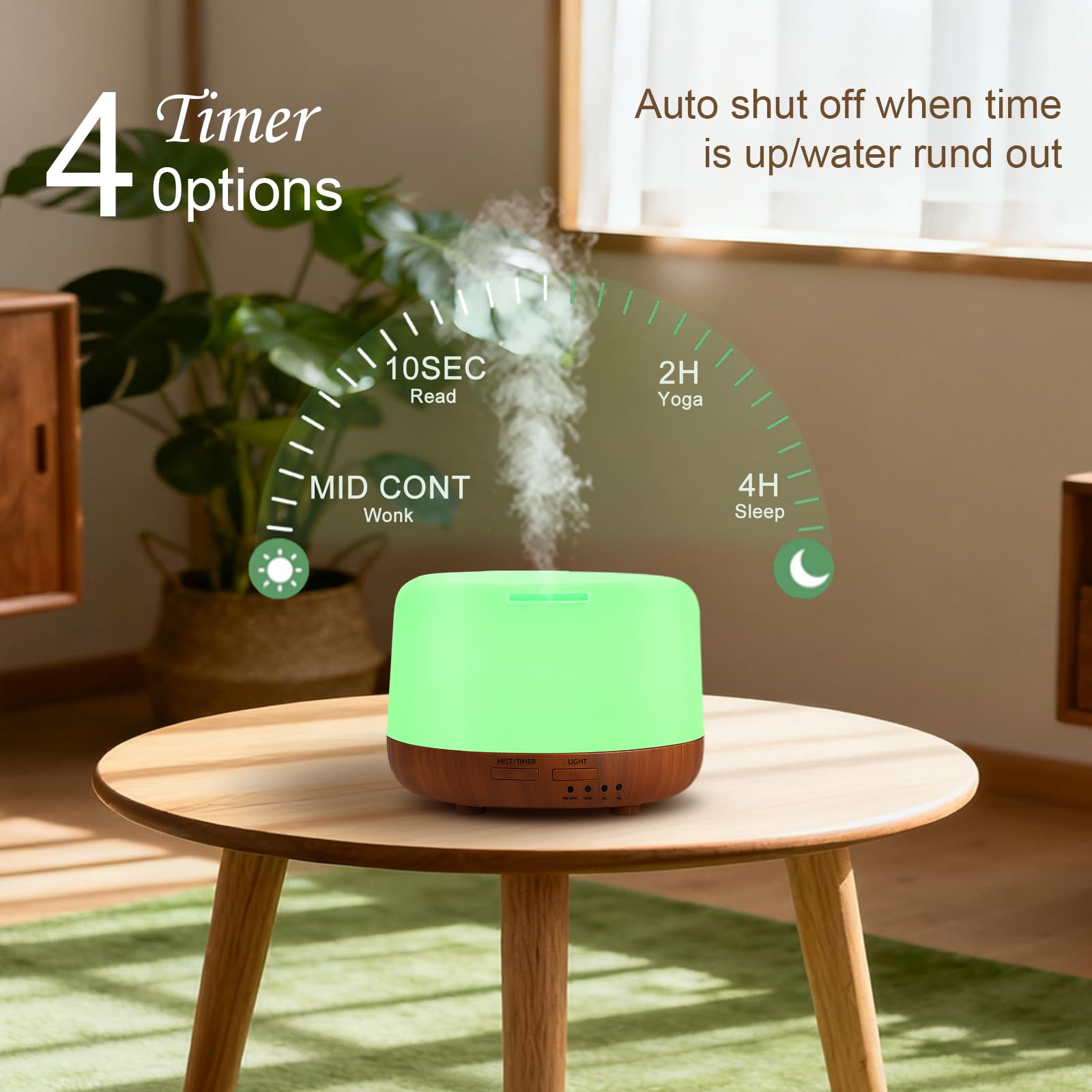 Marchred diffuseur minuterie 4 options — programmation adaptée à vos besoins