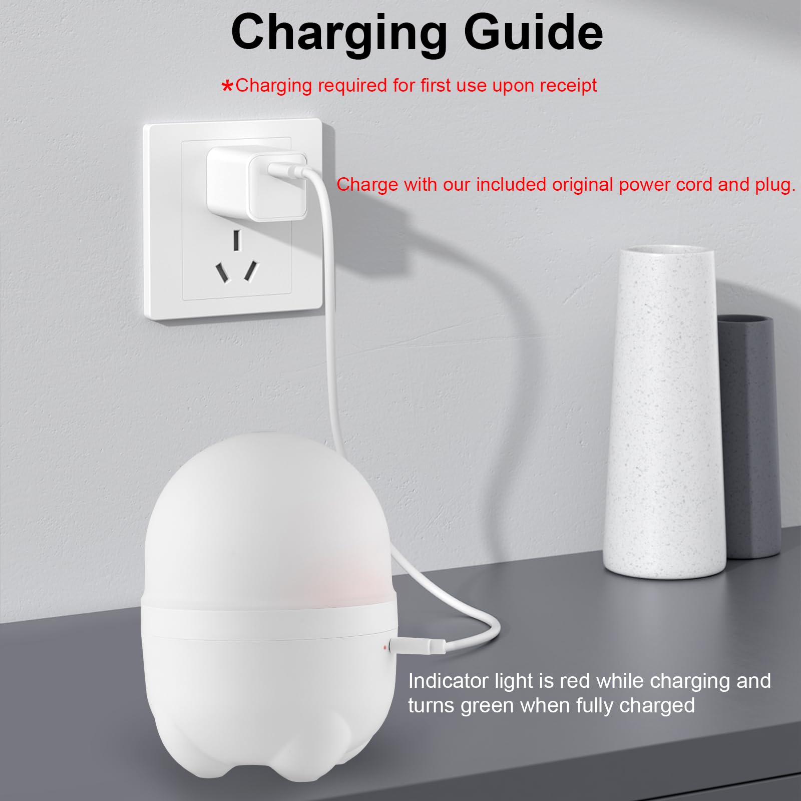 Marchred diffuseur rechargeable USB-C, pratique en voyage et sur le bureau.