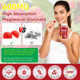 Gommes Mariayu Magnesium Glycinate parfum fruité pour routine bien-être