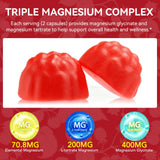 Gommes Mariayu Magnesium Glycinate, formulation non-GMO et pratique