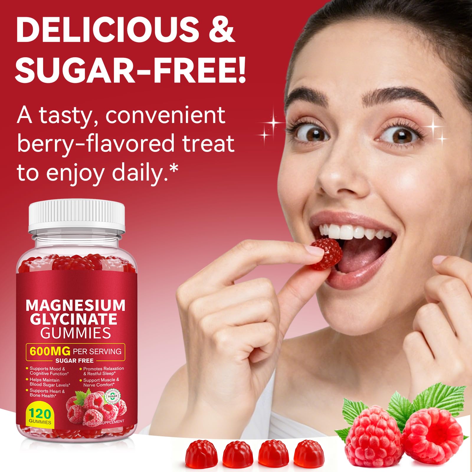 Dose pratique Mariayu Magnesium Glycinate, prise facile à intégrer