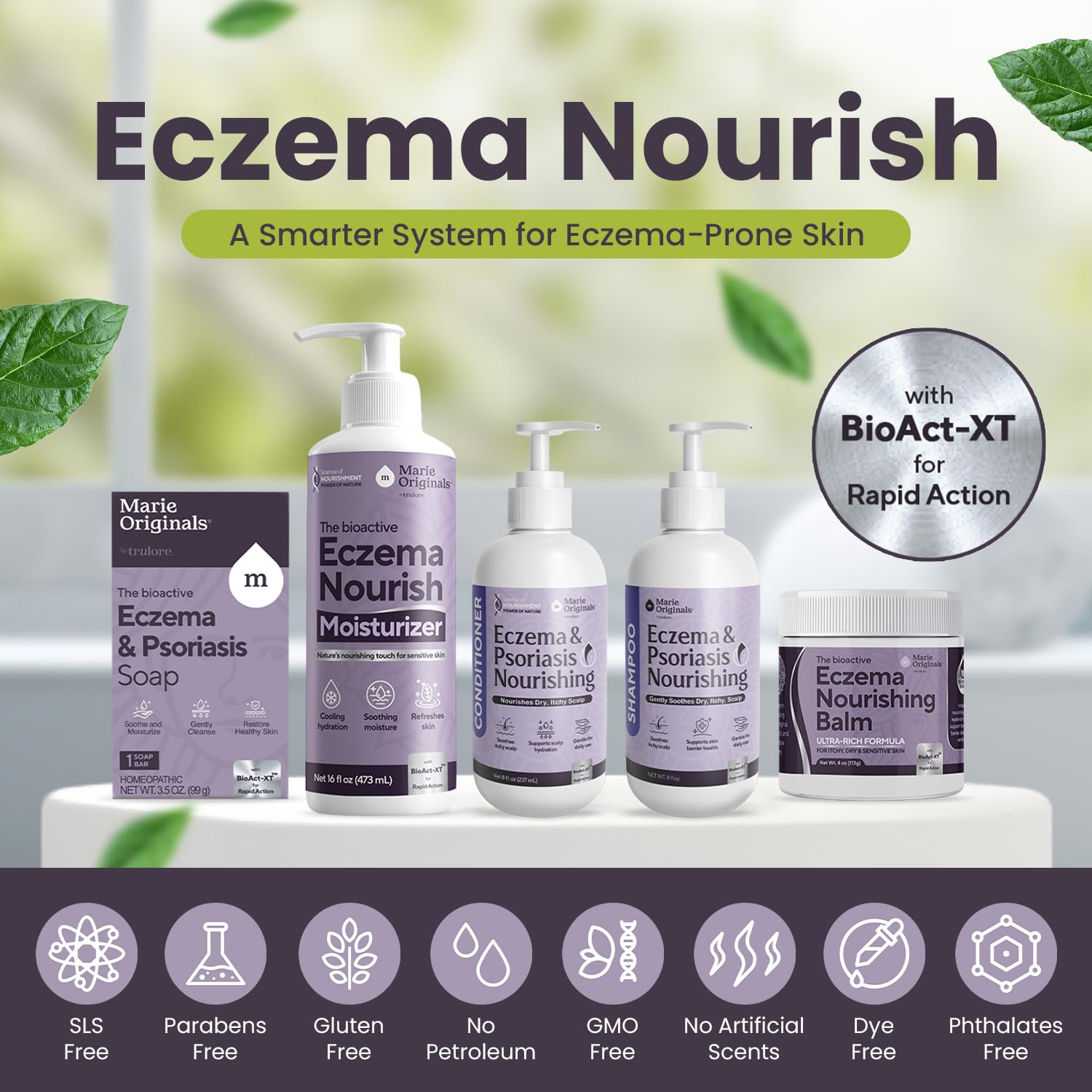 Marie Originals Savon Eczéma - Huiles essentielles pour parfum naturel