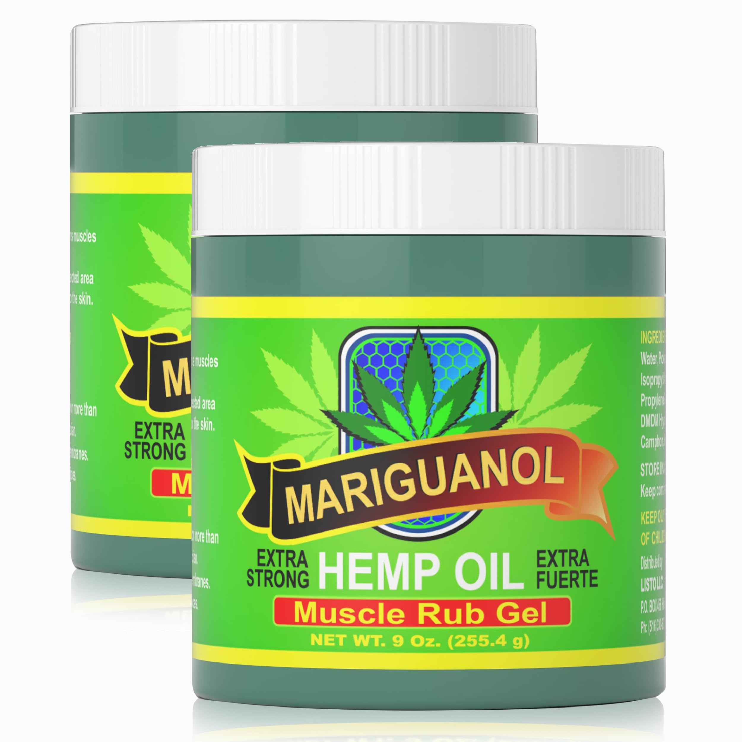 Gel muscle rafraîchissant Mariguanol, soulage les muscles après l'effort et favorise la récupération.