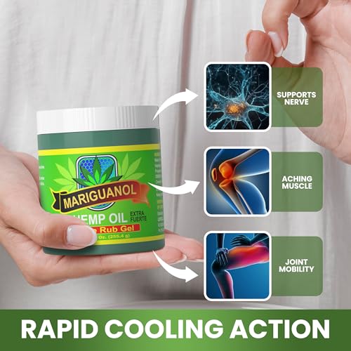 MARIGUANOL gel musculaire menthol camphre — effet refroidissant après l'effort.