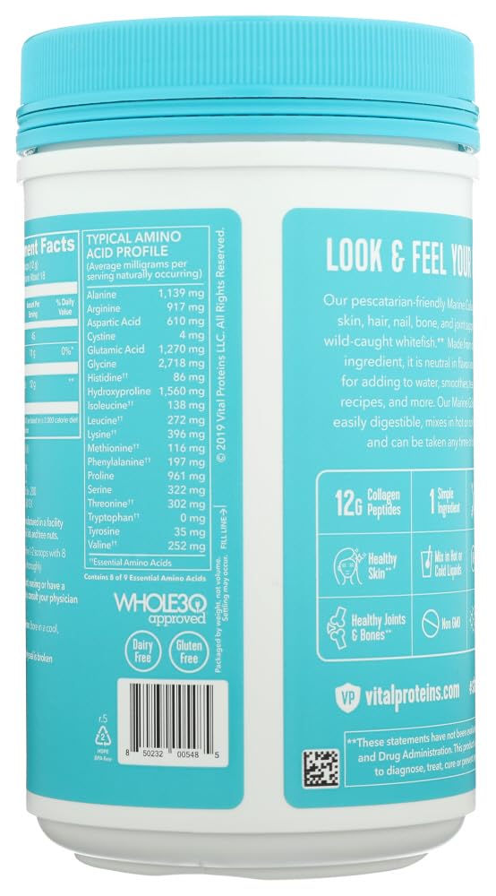 Doseur Marine Collagen Peptides, dosage facile et précis au quotidien.