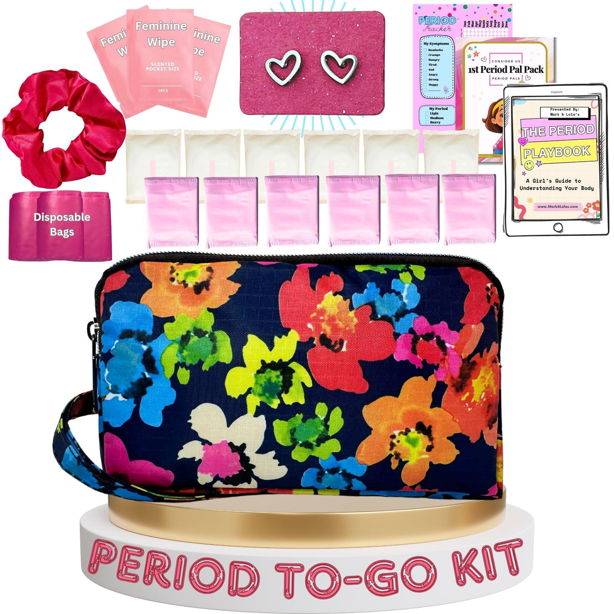 Sac discret Mark and Lola's pour transporter les protections en toute intimité.