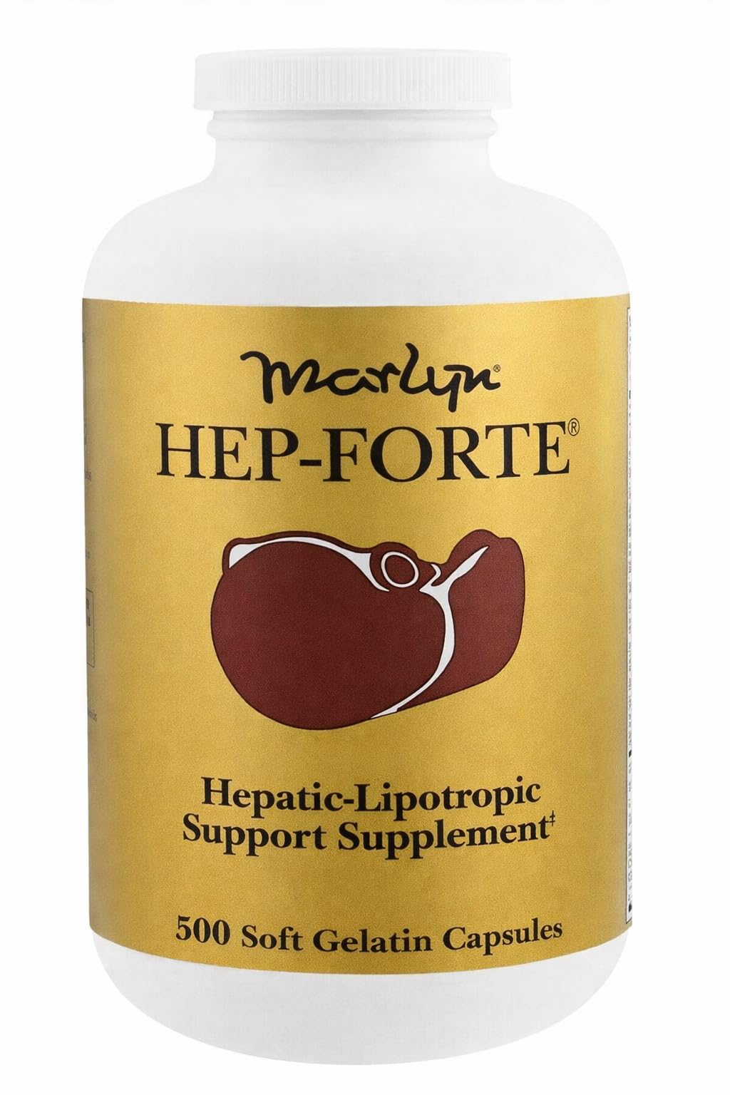 MARLYN Hep-Forte – bouteille de gélules soutenant le foie et l’équilibre hormonal