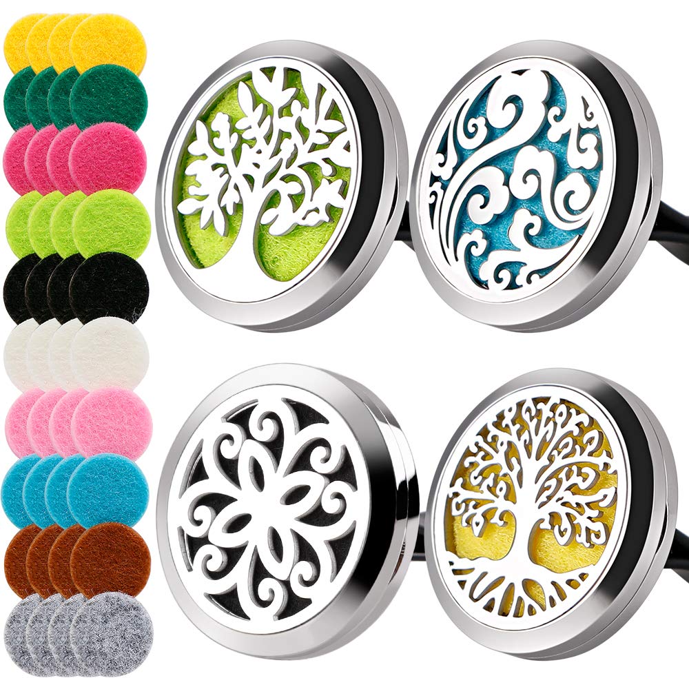 Maromalife diffuseur-clip arbre-racine: parfume durablement l'habitacle.