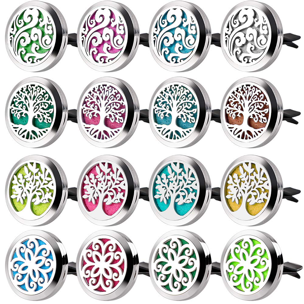 Maromalife diffuseur-clip fleur (détail): design soigné et parfum personnalisable.
