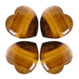 Marrywindix coeurs en quartz jaune, ensemble, pour relaxation et méditation